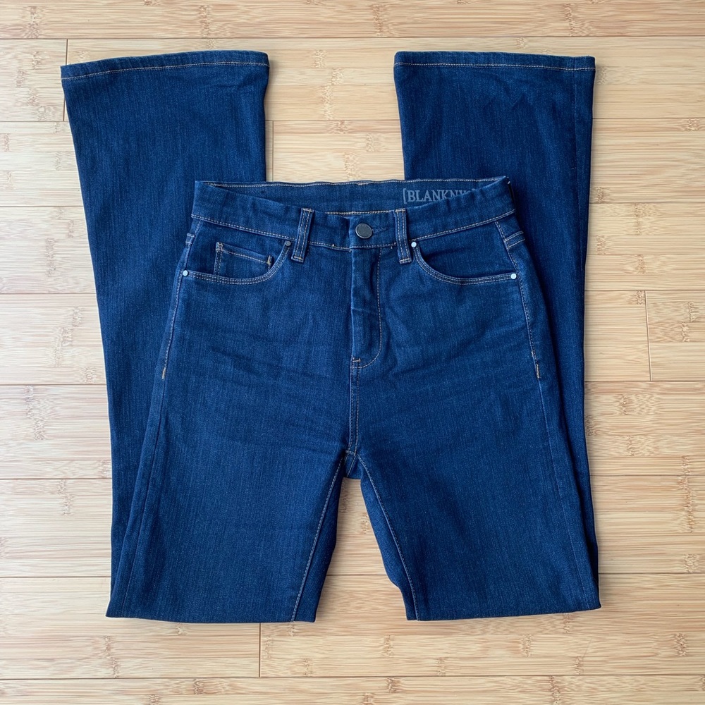 Blank NYC Lies and Alibis High Rise Bootcut Jeans Size 25 - Picture 6 of 8